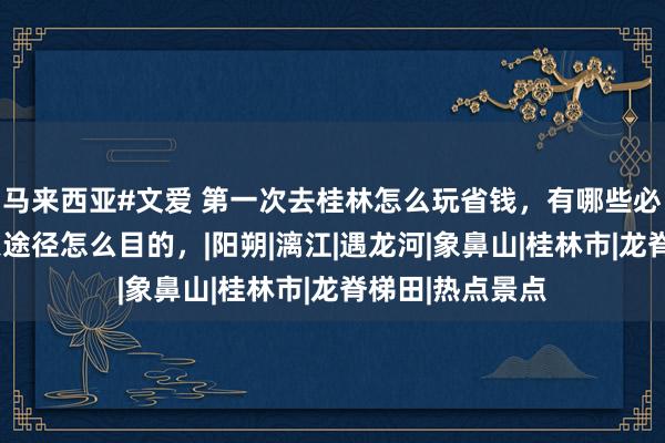 马来西亚#文爱 第一次去桂林怎么玩省钱，有哪些必玩景点，玩4天途径怎么目的，|阳朔|漓江|遇龙河|象鼻山|桂林市|龙脊梯田|热点景点