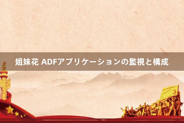 姐妹花 ADFアプリケーションの監視と構成